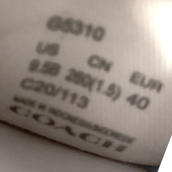 NWT Coach Leather Slip On Chalk Petal Pink Sneakers - Picture 8 of 12